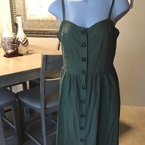 Button Front Dress